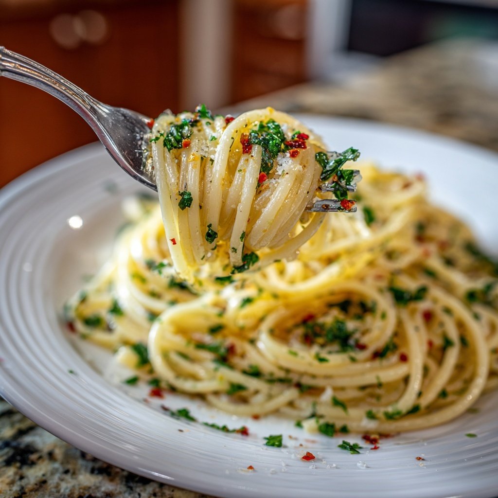 Quick Garlic Butter Pasta