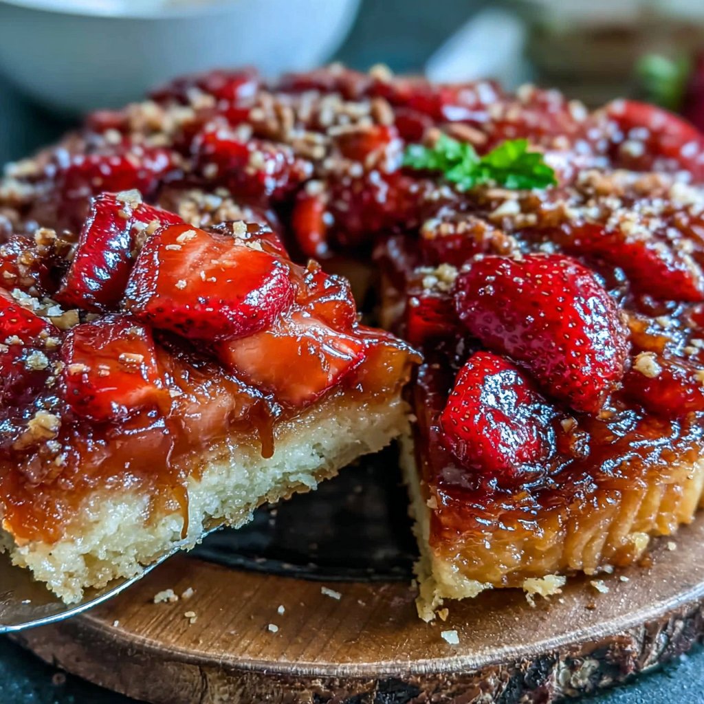 Gourmet Strawberry Tarte Tatin