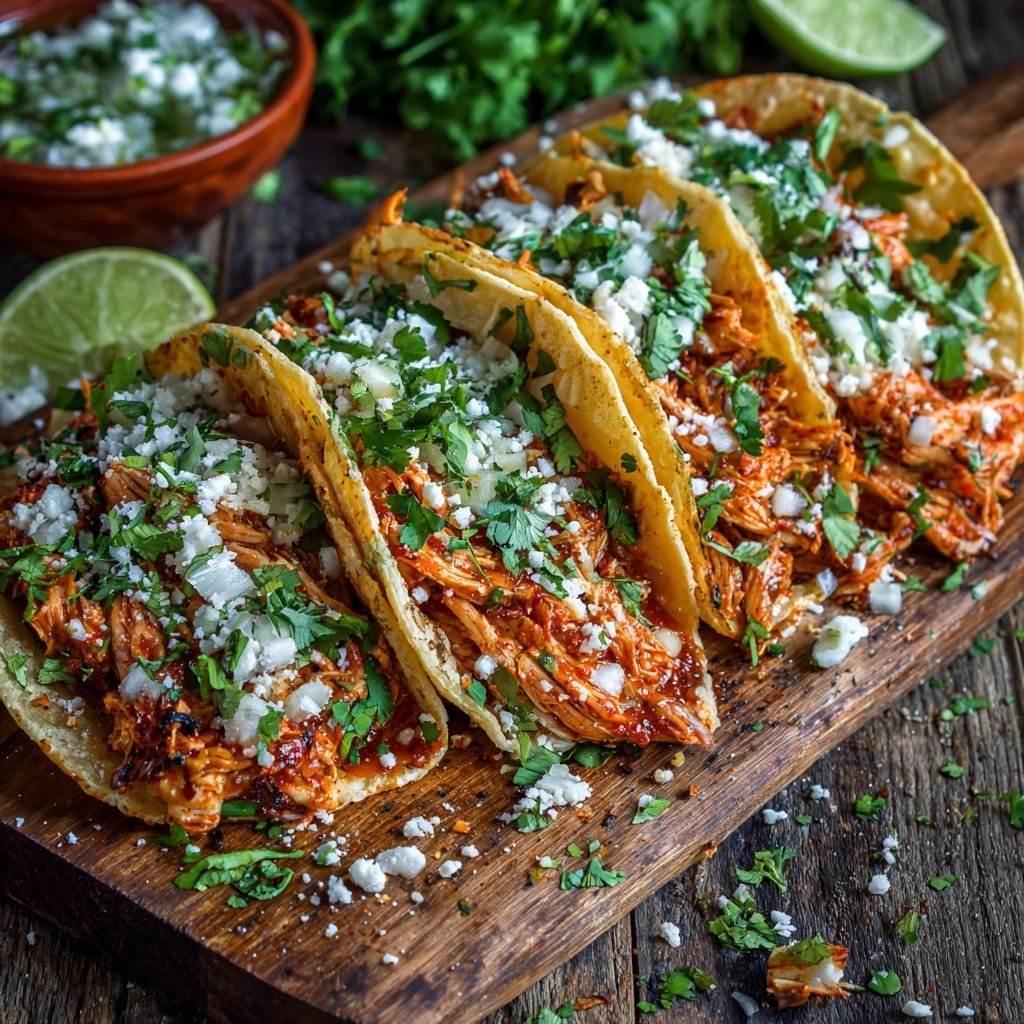Global Mexican Chicken Tacos